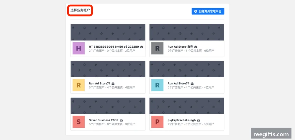 进入 Business Suite 查看资产