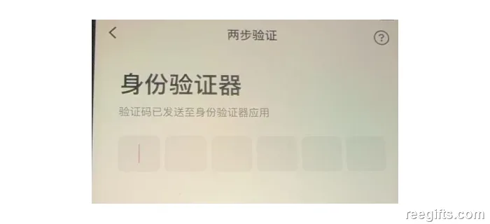 TikTok 登录时的身份验证器提示